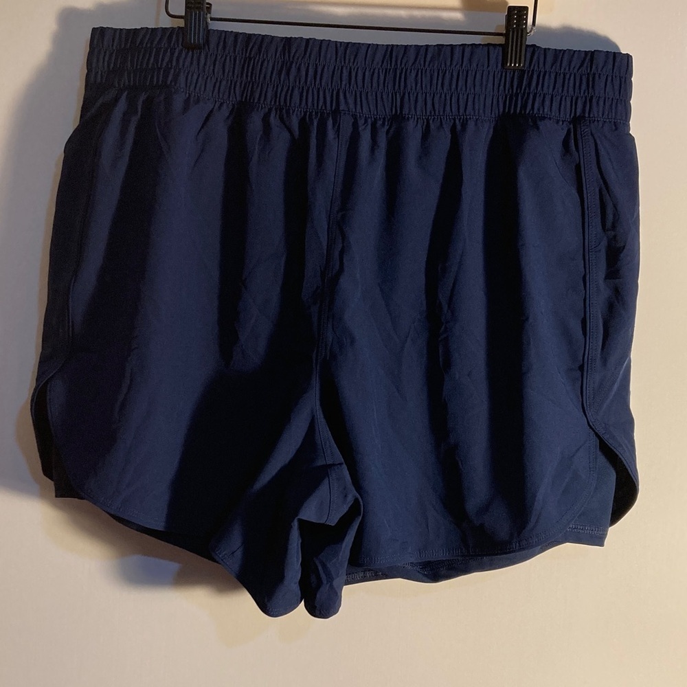 Avia Women's Athletic Shorts in Navy Blue